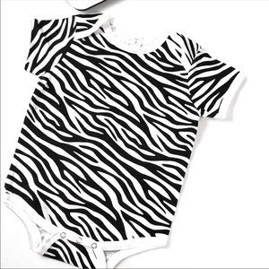 18 months Black and White Stripe Baby Top
